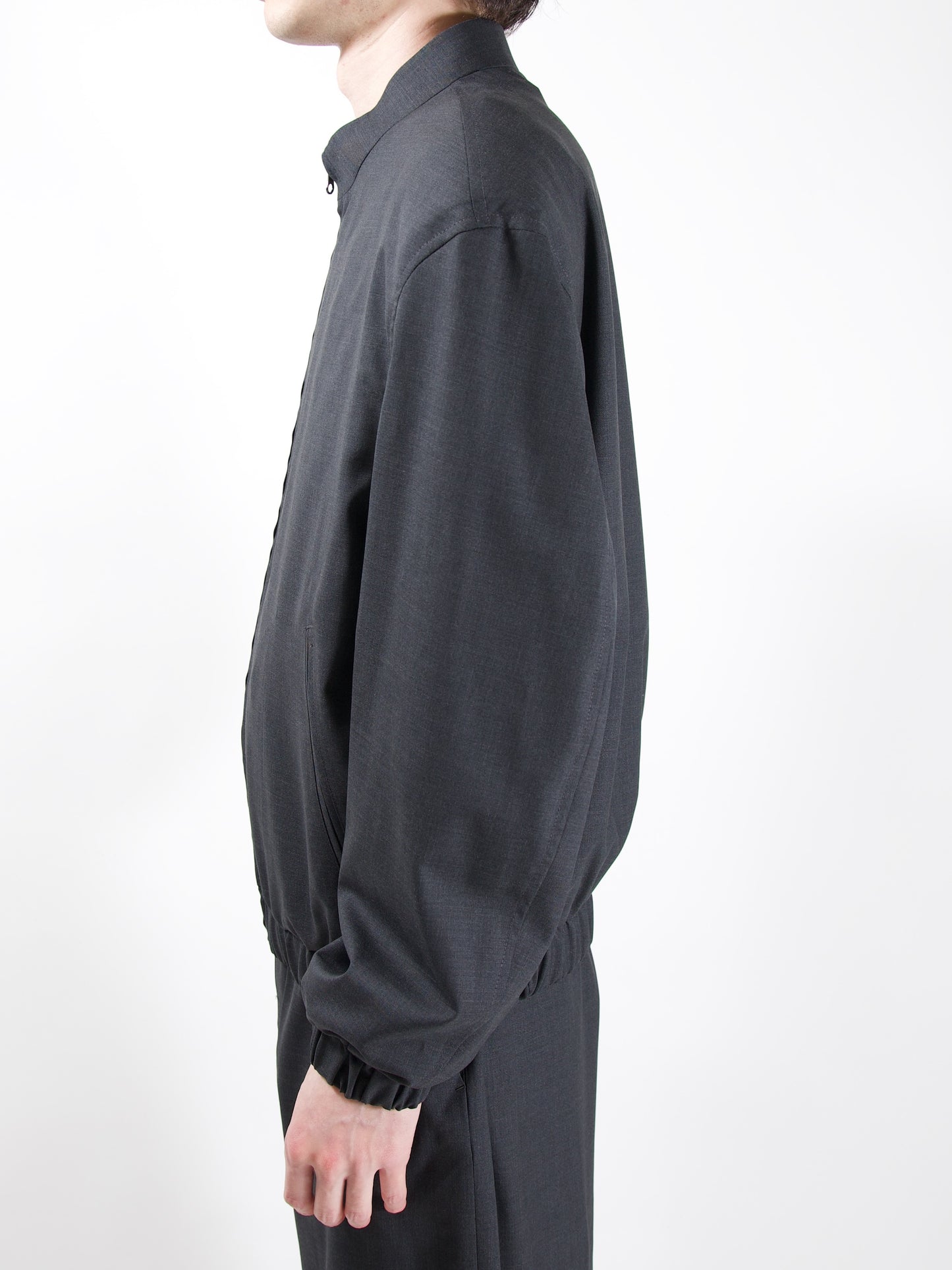 AMOMENTO　WOOL OVERSIZE BLOUSON