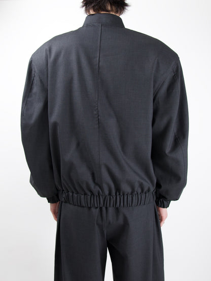 AMOMENTO　WOOL OVERSIZE BLOUSON