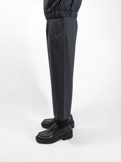 AMOMENTO　WOOL CAPRI PANTS