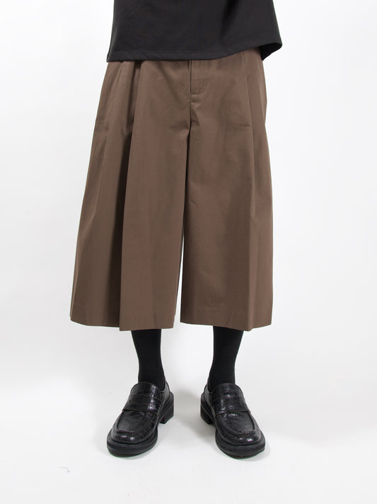 AMOMENTO　WIDE BERMUDA PANTS