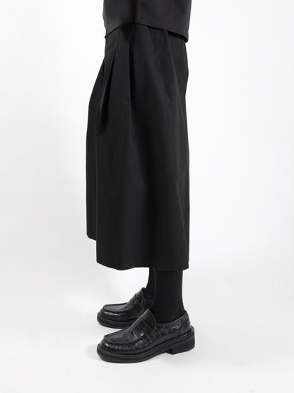 AMOMENTO　WIDE BERMUDA PANTS