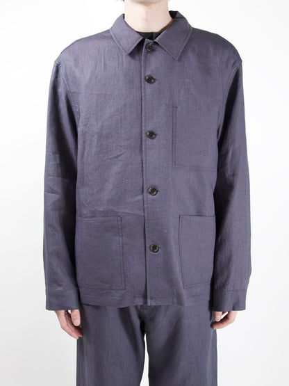 AMOMENTO　LINEN POCKET JACKET