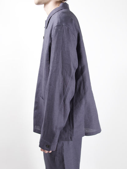 AMOMENTO　LINEN POCKET JACKET