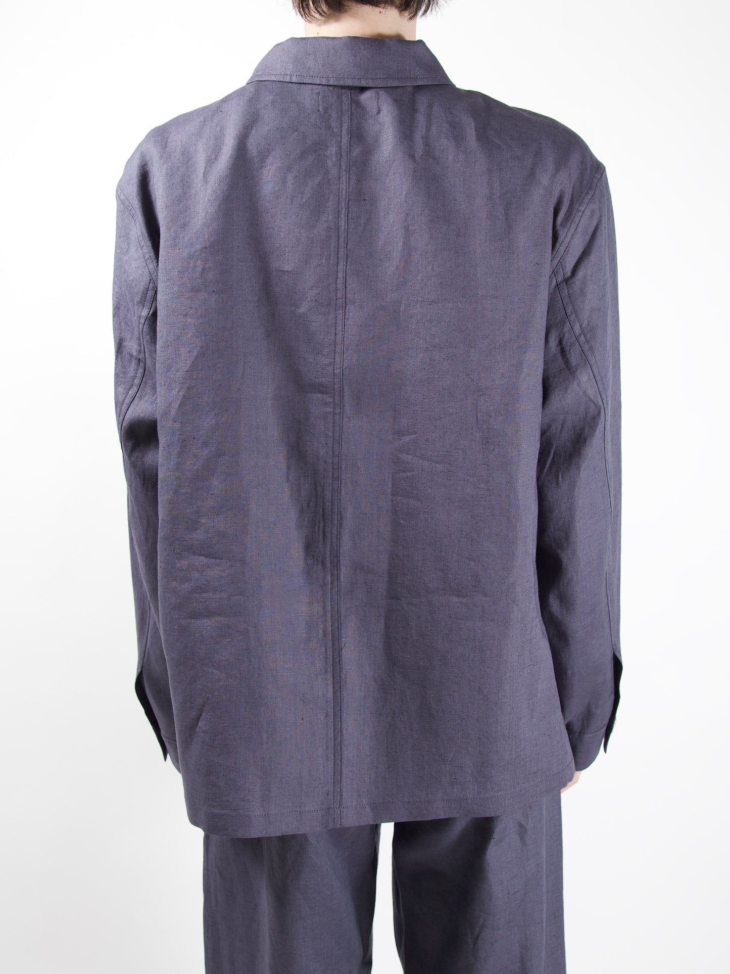 AMOMENTO　LINEN POCKET JACKET