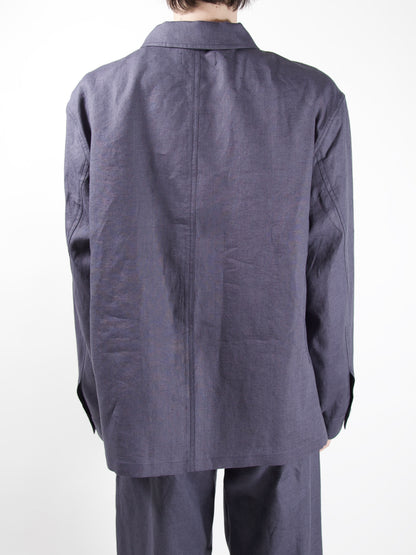 AMOMENTO　LINEN POCKET JACKET