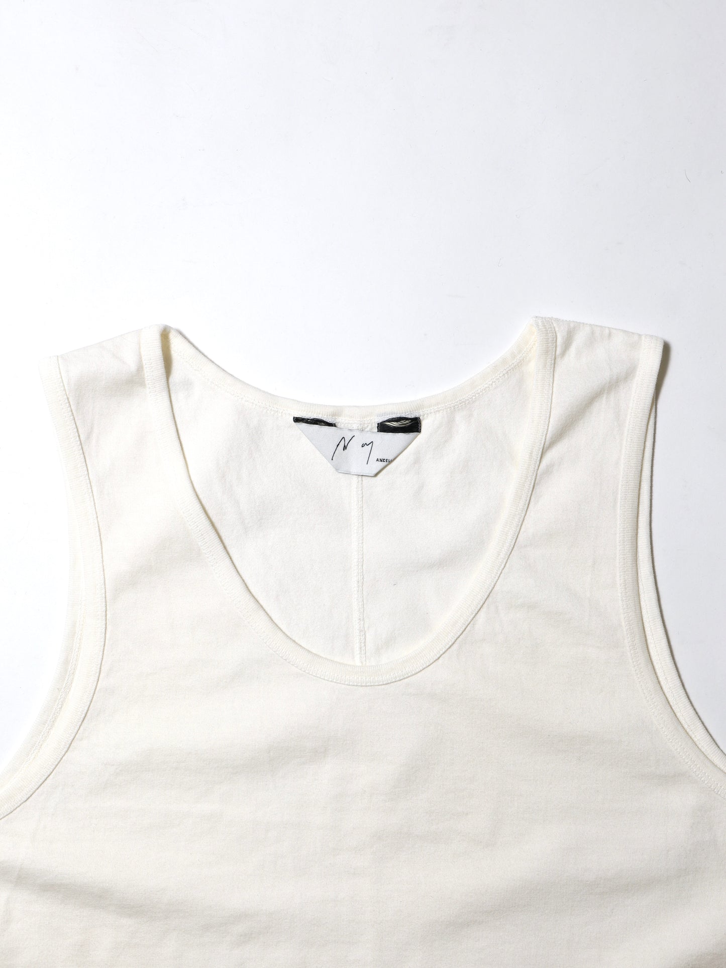 ANCELLM　 UNEVENNESS TANK TOP