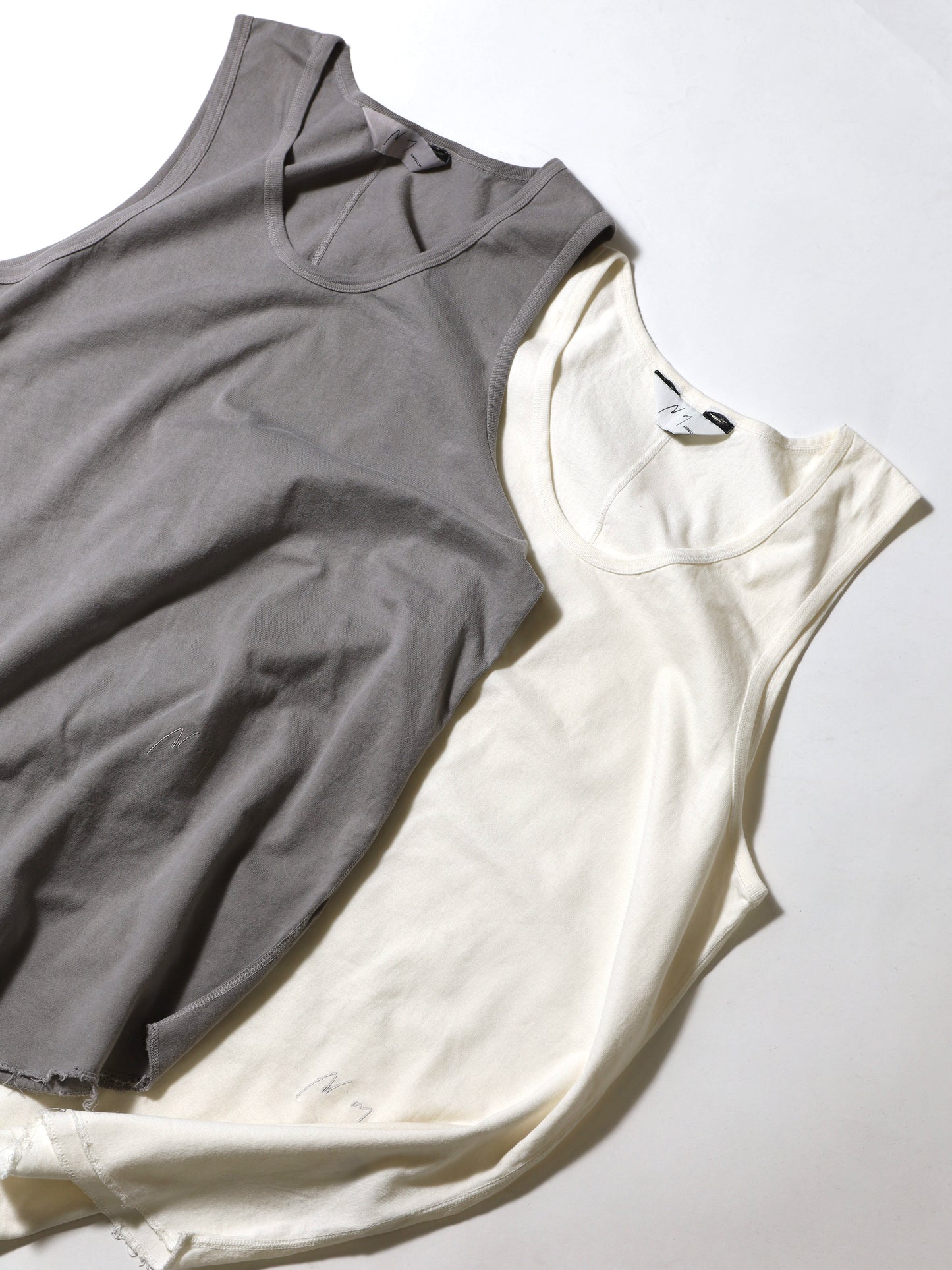 ANCELLM　 UNEVENNESS TANK TOP