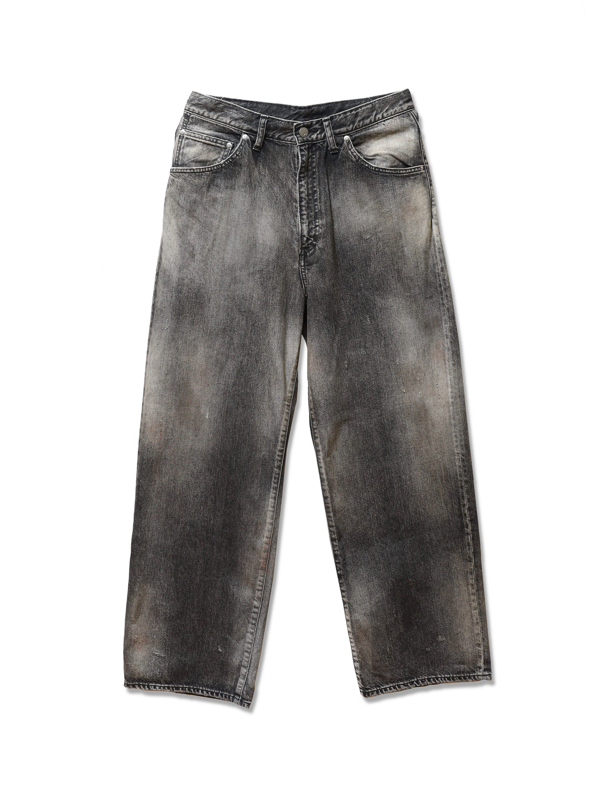 ANCELLM　#08 MIDDLE STRAIGHT 5P DENIM PANTS