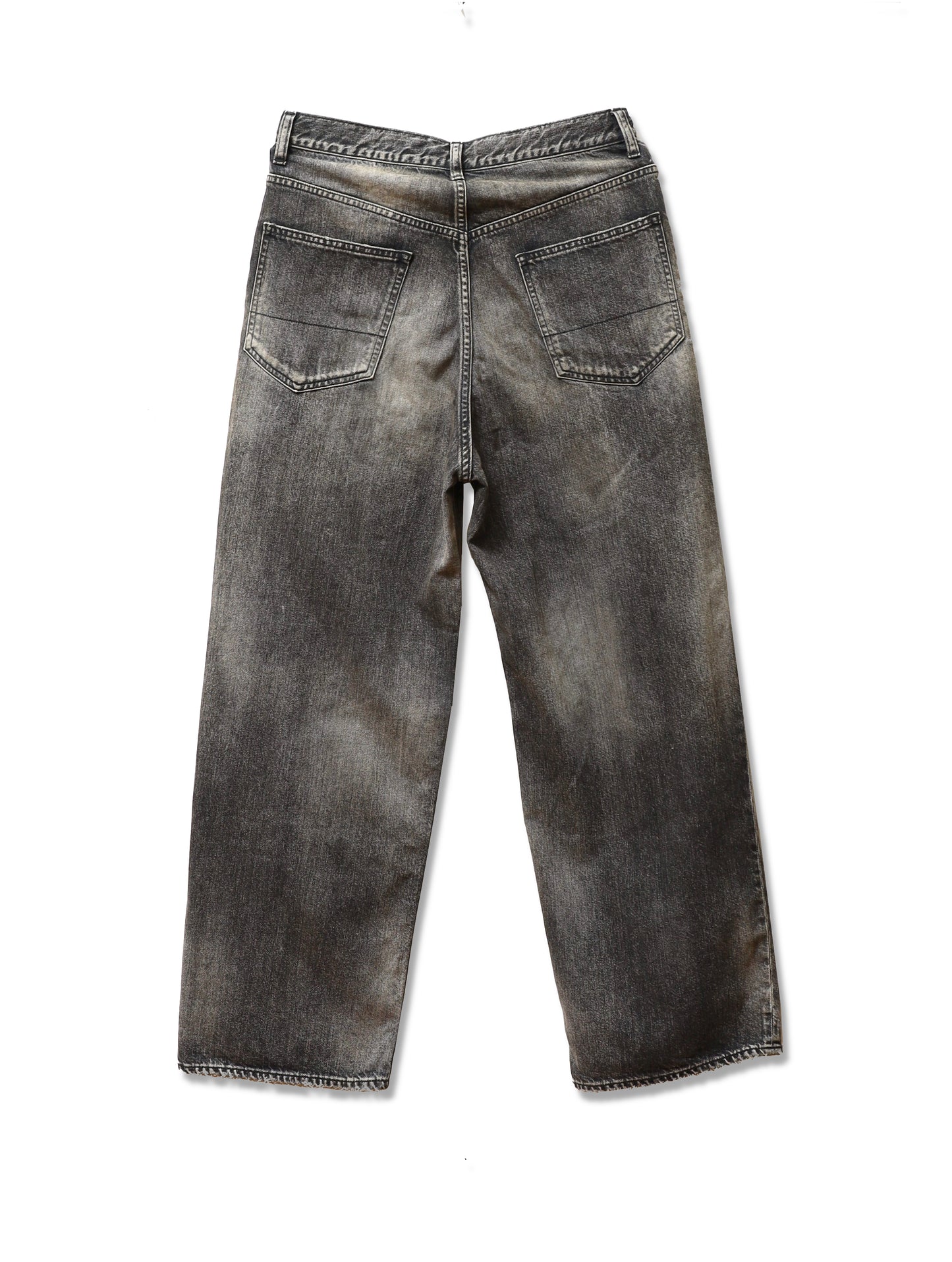 ANCELLM　#08 MIDDLE STRAIGHT 5P DENIM PANTS