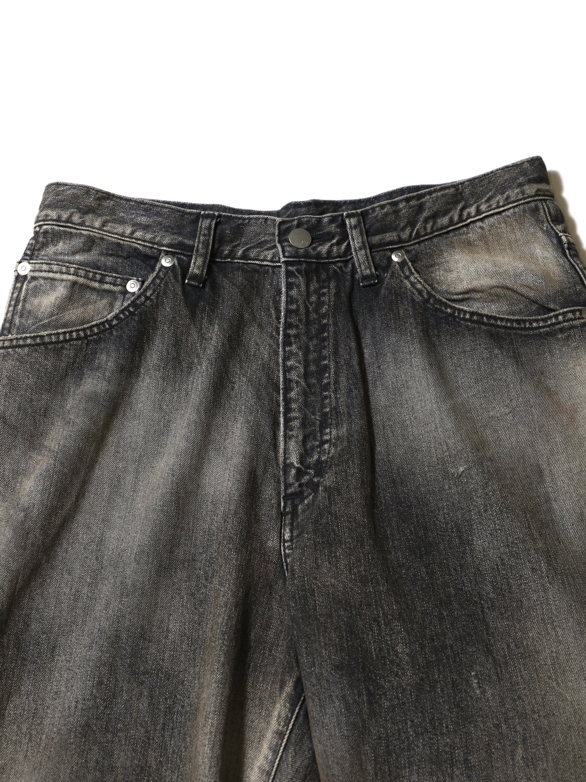 ANCELLM　#08 MIDDLE STRAIGHT 5P DENIM PANTS
