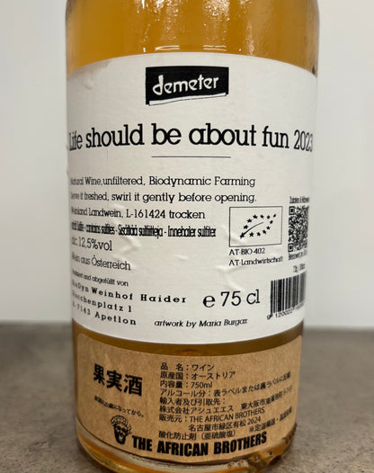 Life should be about fun 2023(白/スキン)