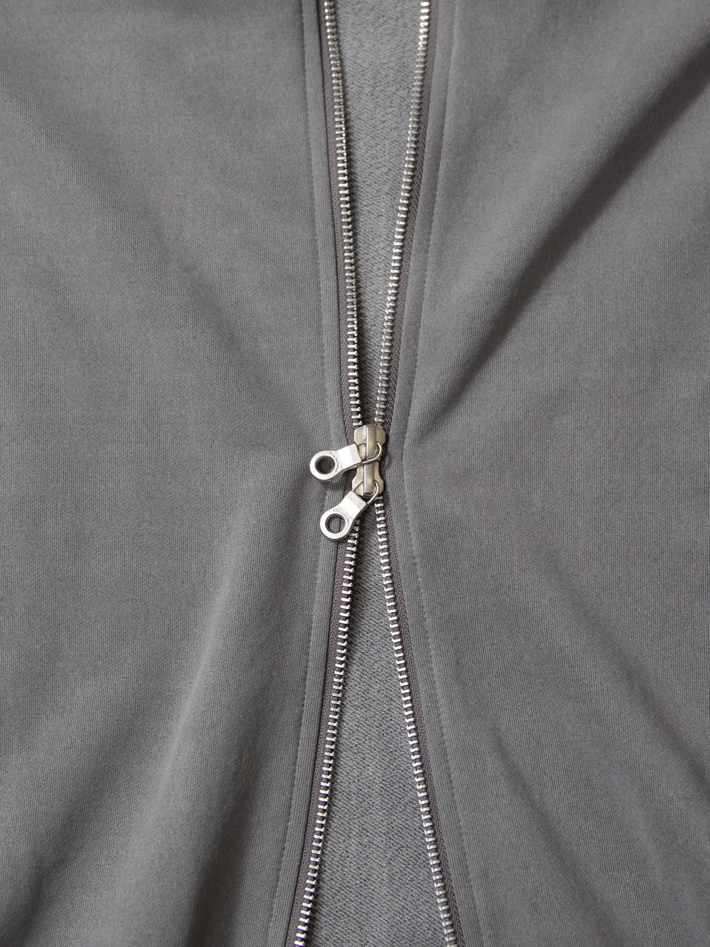KANEMASA PHIL.　28G Cupro Zip Sweat