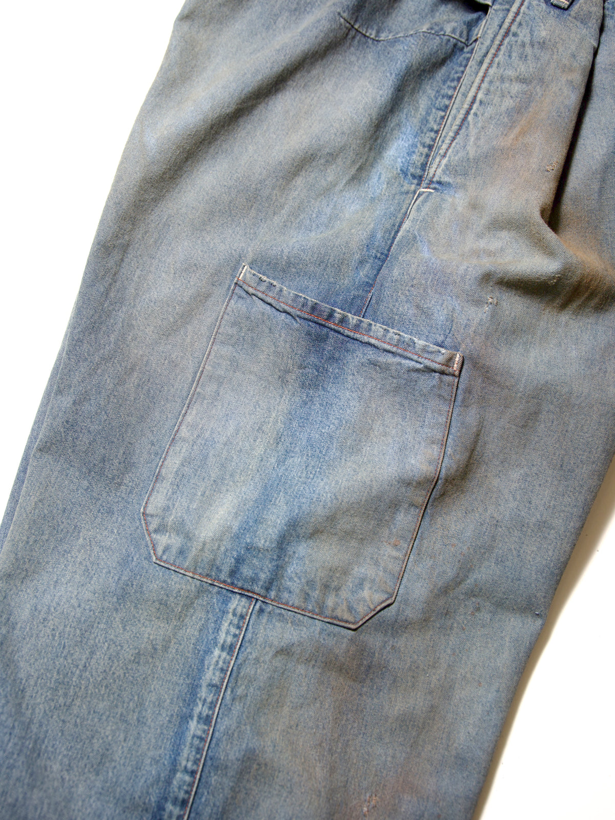 ANCELLM　DENIM PAINTER PANTS