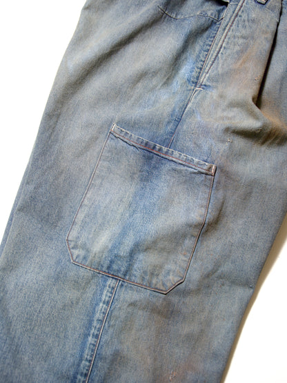ANCELLM　DENIM PAINTER PANTS