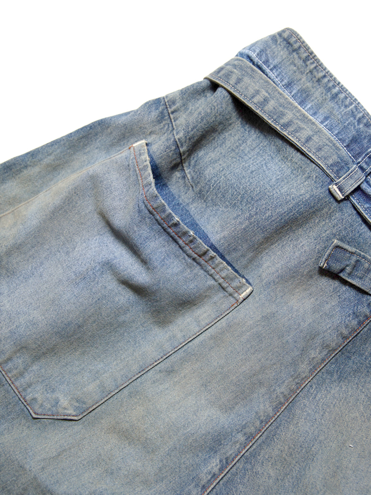 ANCELLM　DENIM PAINTER PANTS
