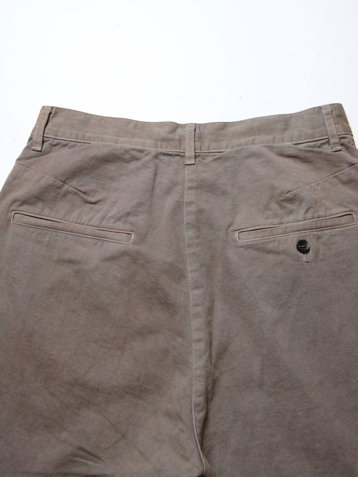 ANCELLM　AGING CHINO SLACKS