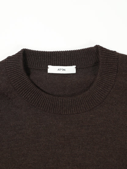 WOOL WASHI CREWNECK SWEATER