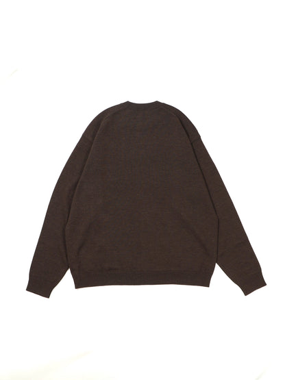 WOOL WASHI CREWNECK SWEATER