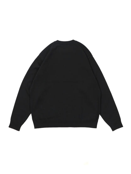 WOOL WASHI CREWNECK SWEATER