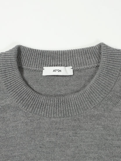 WOOL WASHI CREWNECK SWEATER