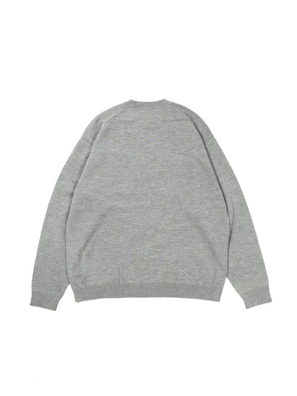 WOOL WASHI CREWNECK SWEATER