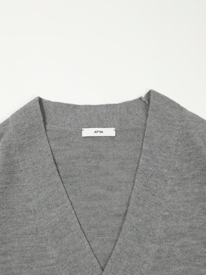 WOOL WASHI OVERSIZED CARDIGAN