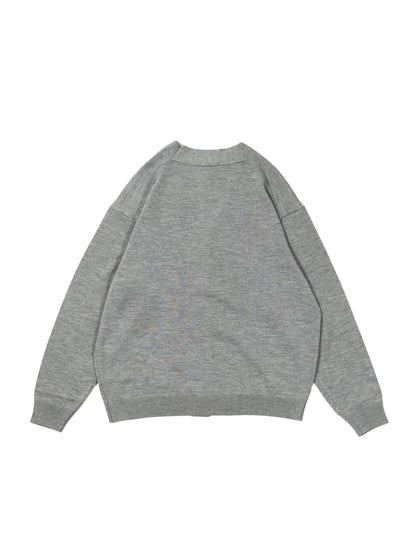 WOOL WASHI OVERSIZED CARDIGAN