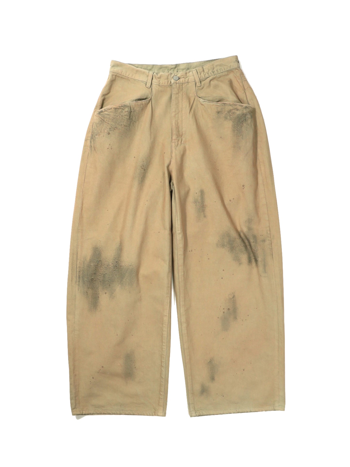 DENIM WIDE SLACKS