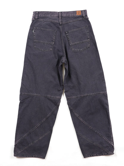 SWITCHING BAGGY DENIM PANTS