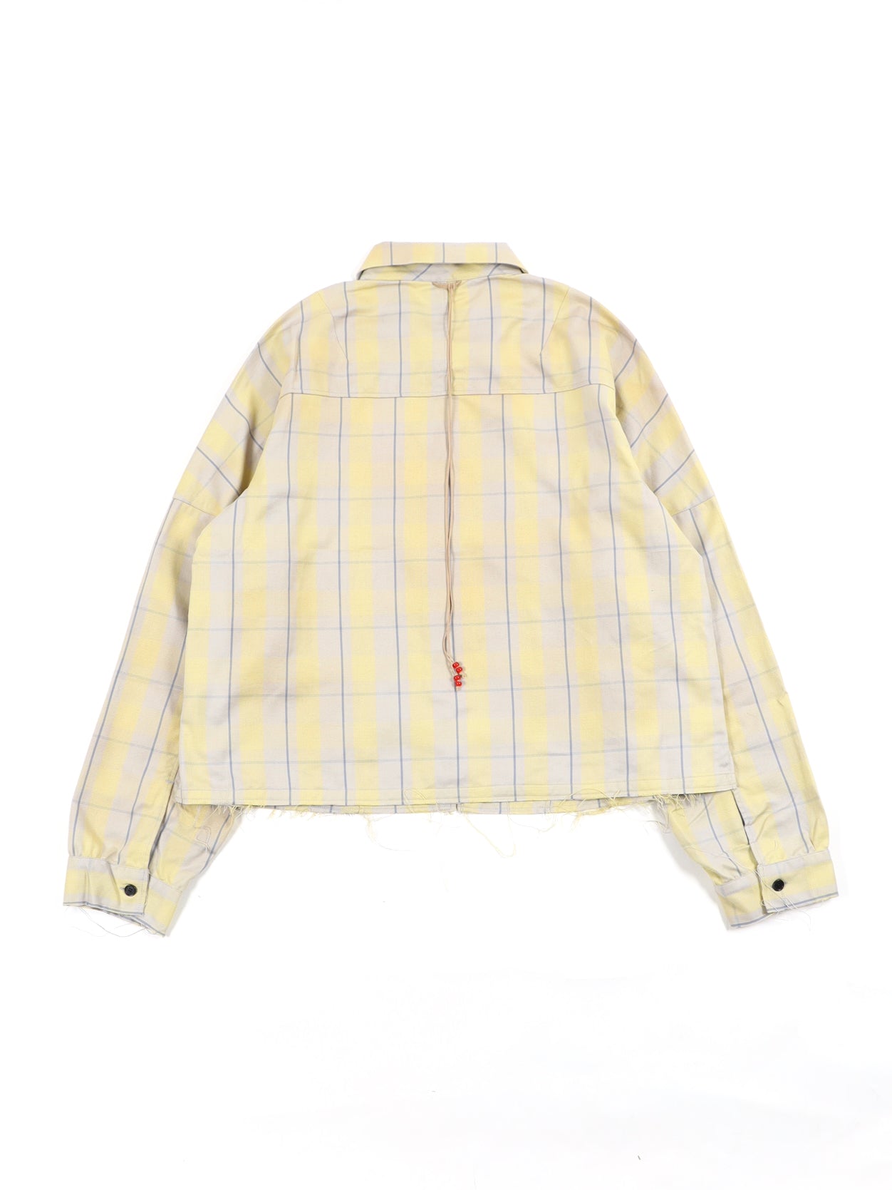 C/R CHECK SHORT ZIPUP SHIRT JACKET