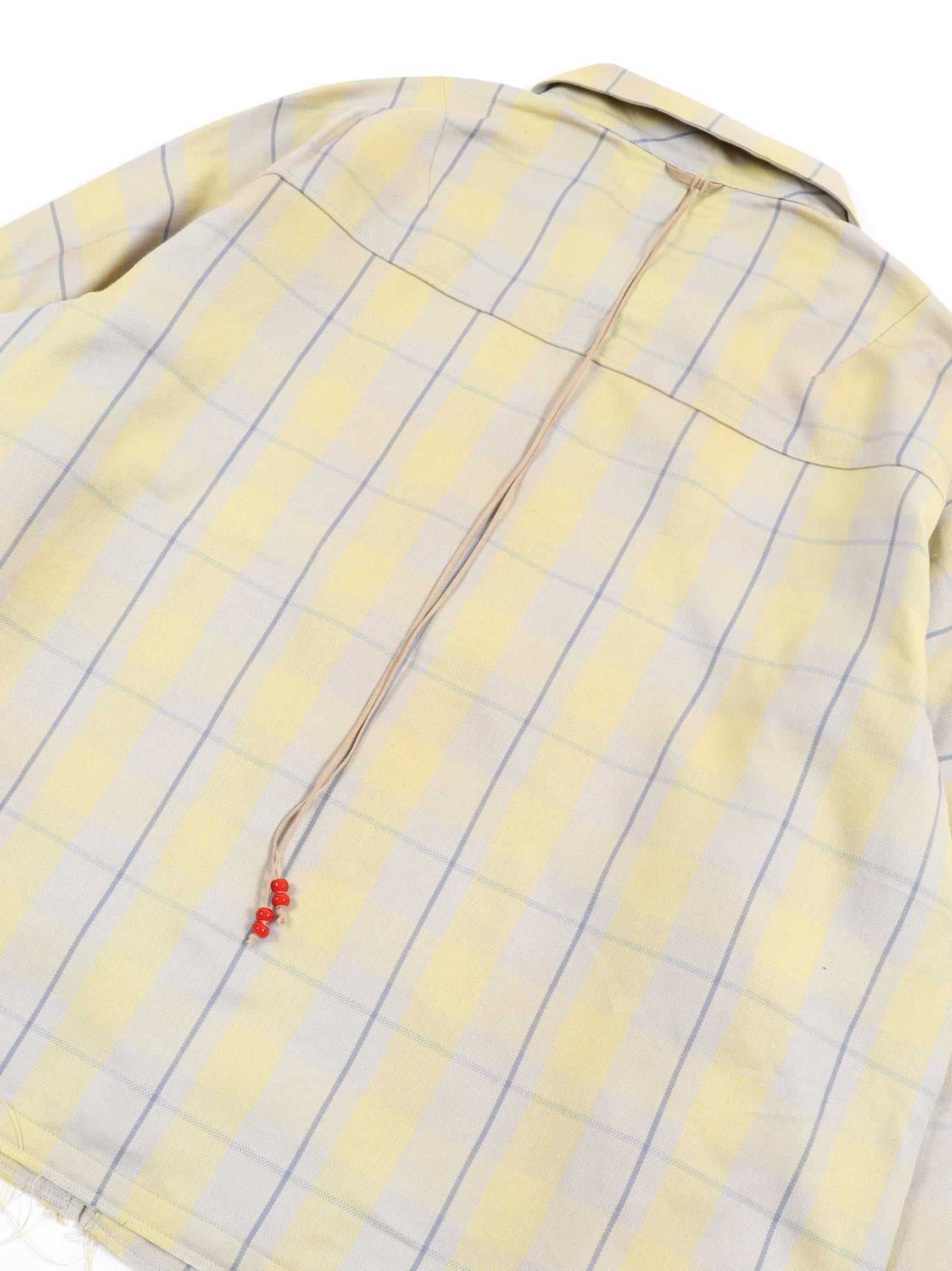 C/R CHECK SHORT ZIPUP SHIRT JACKET