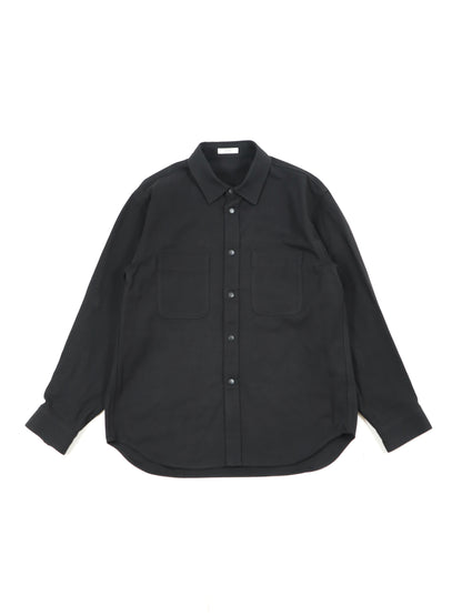HARD WASHED COTTON SHIRT JACKET