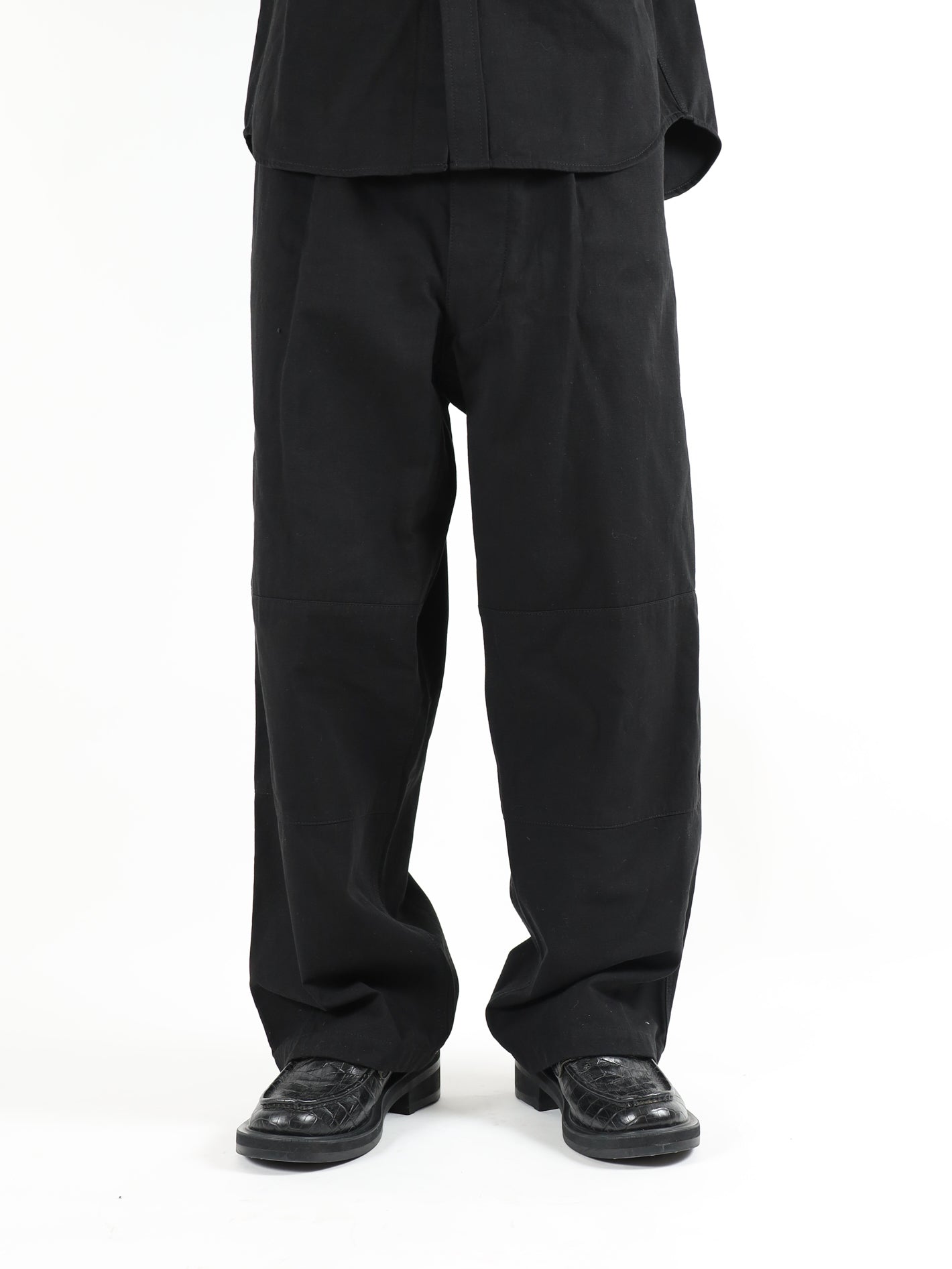 HARD WASHED COTTON M-47 PANTS