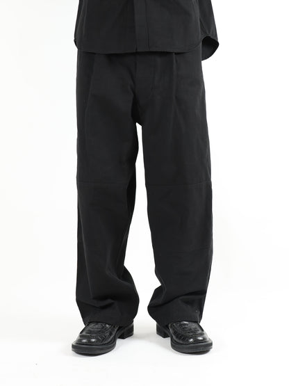 HARD WASHED COTTON M-47 PANTS