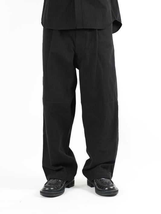 HARD WASHED COTTON M-47 PANTS