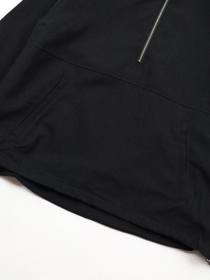 WOOL HALF ZIP PULL OVER SHIRT