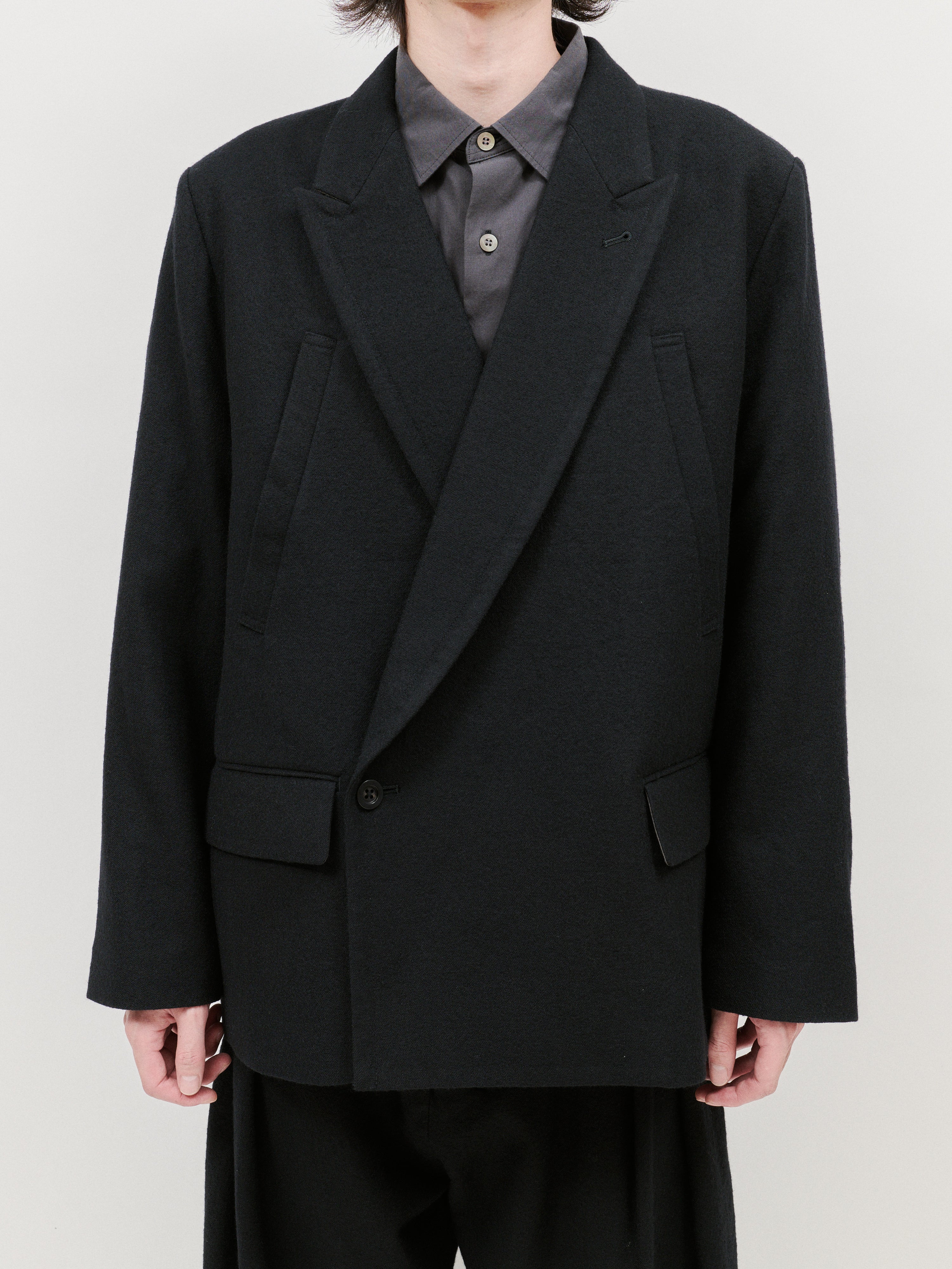 ANCELLM DOUBLE TAILORED JACKET – KIKUNOBU