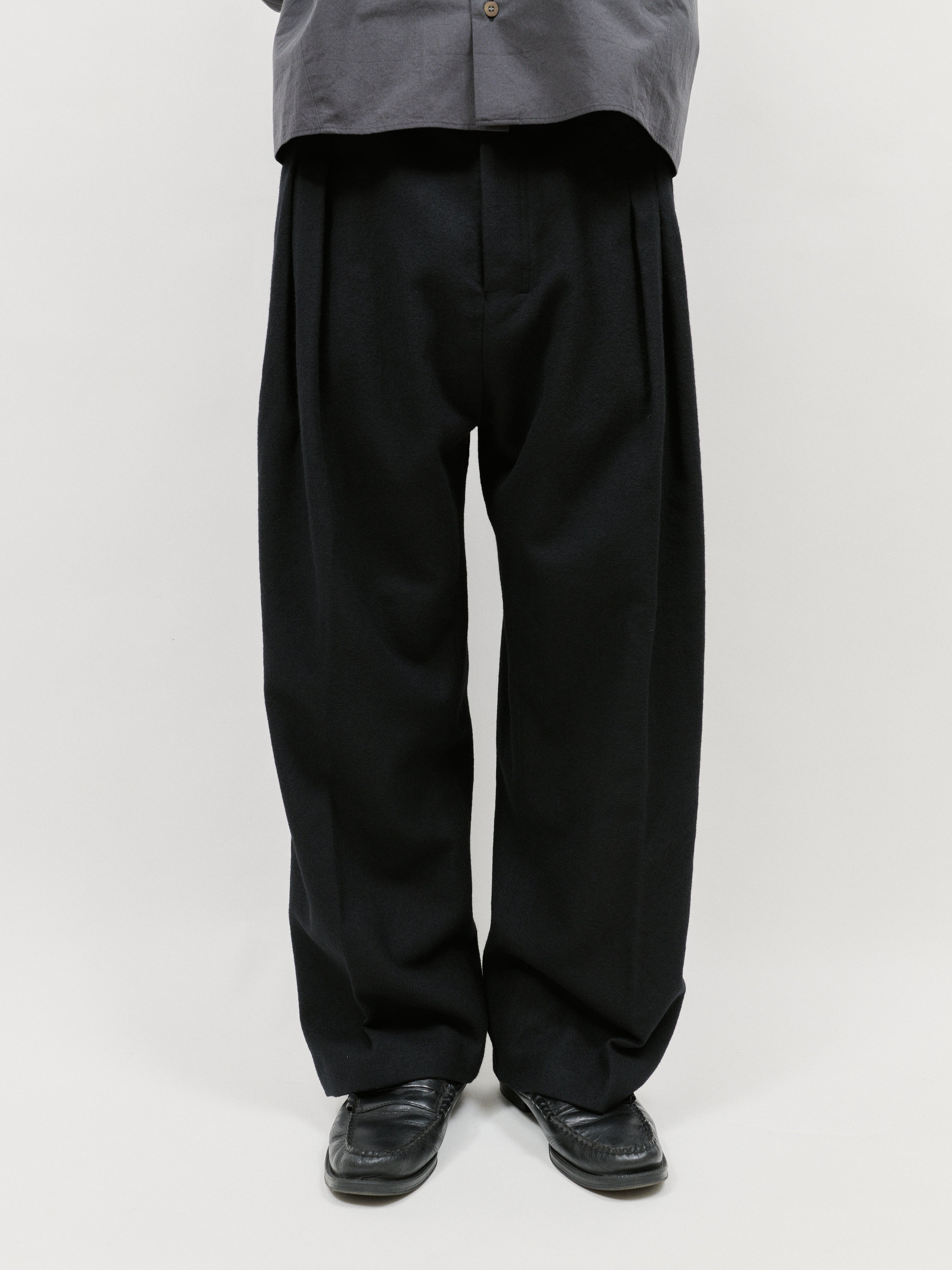 パンツ ANCELLM WOOL EASY SLACKS 2 ANCELLM WOOL SLACKS – KIKUNOBU
