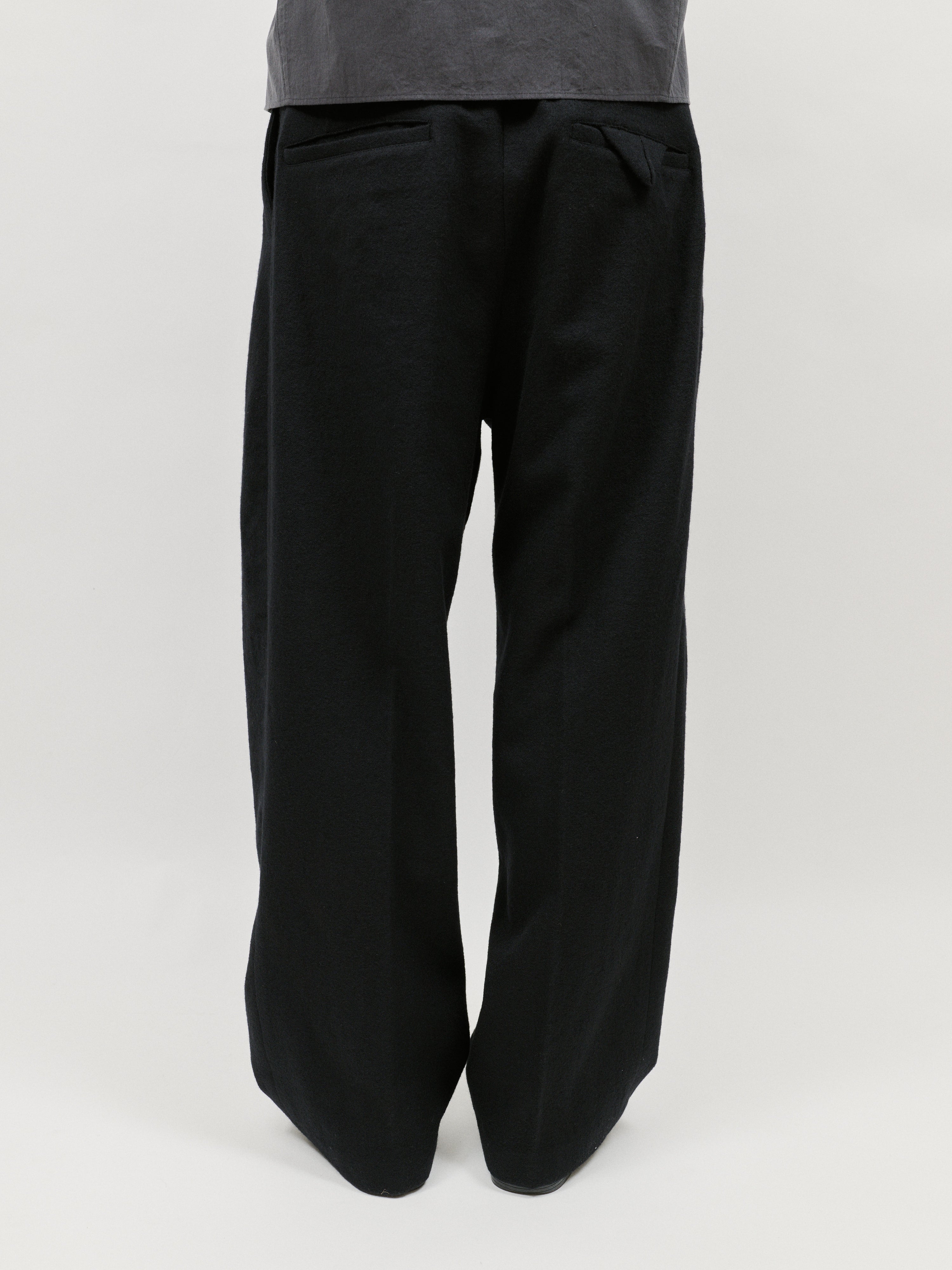 ANCELLM WOOL SLACKS – KIKUNOBU