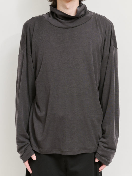 KANEMASA PHIL.　18G Wool Turtleneck