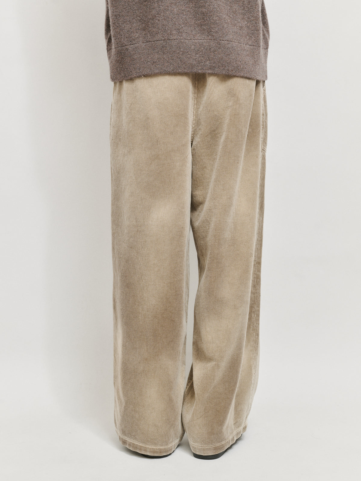 ANCELLM　AGING CORDUROY BAKER PANTS