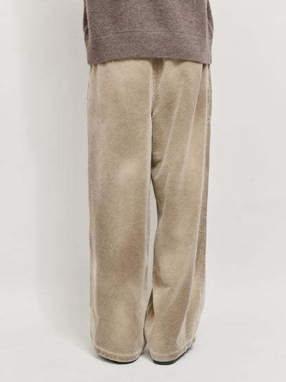 ANCELLM　AGING CORDUROY BAKER PANTS
