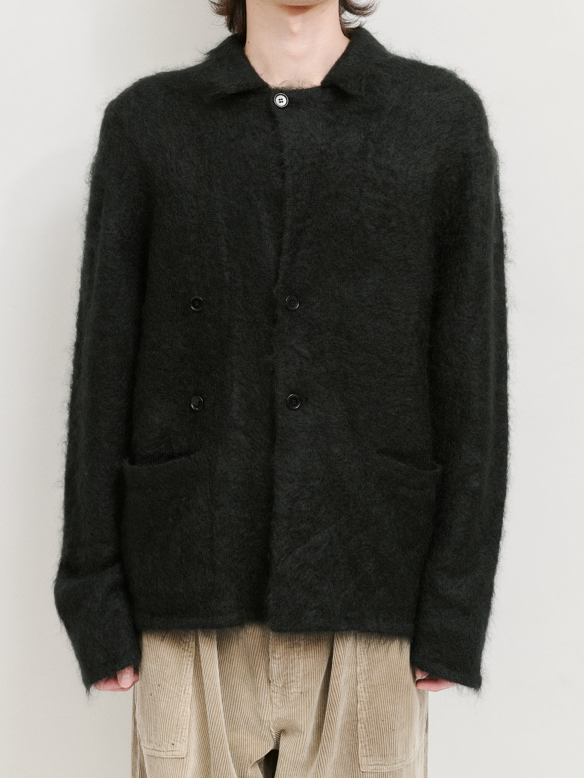 ANTHEM A　SUPER KID MOHAIR KNIT JACKET