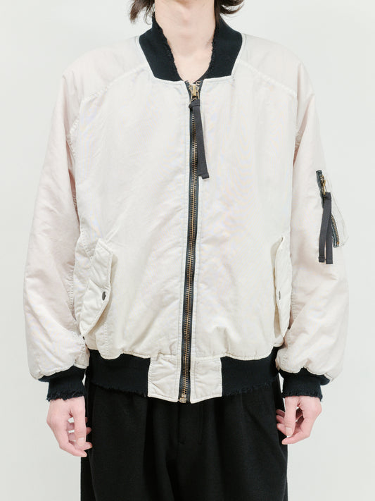 ANCELLM　AGING BOMBER JACKET