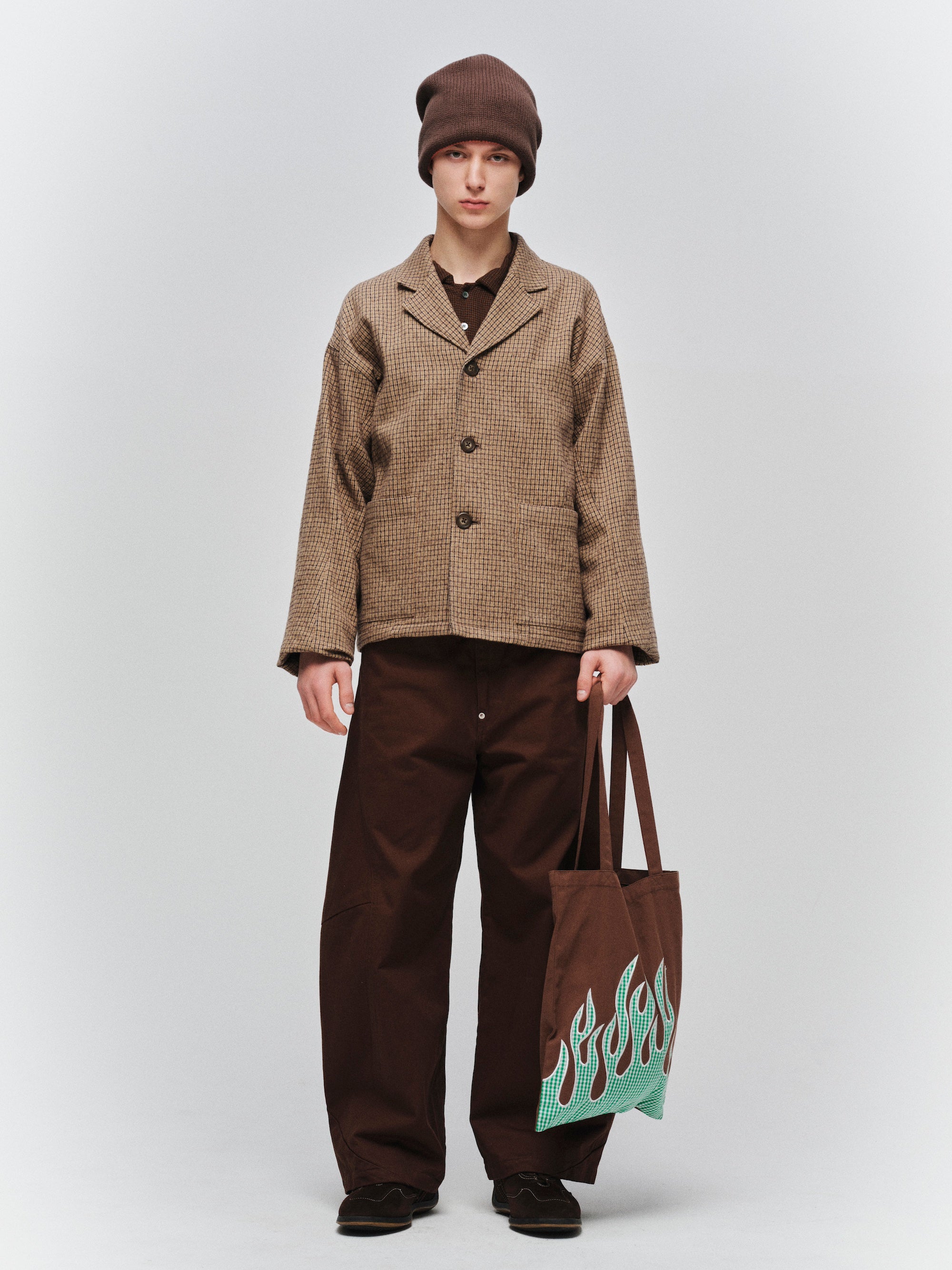 JIEDA FLAME PATTERN TOTE BAG – KIKUNOBU