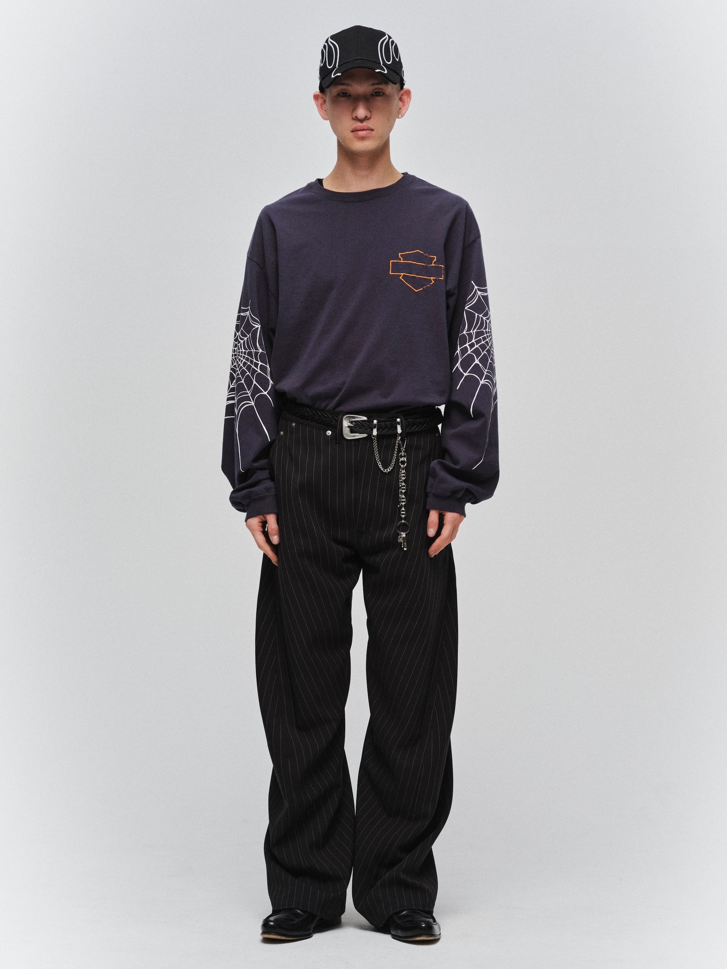 JIEDA　3D STRIPE CUTTING PANTS