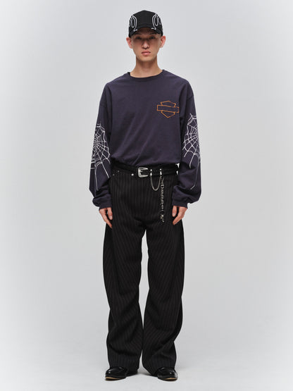 JIEDA　3D STRIPE CUTTING PANTS