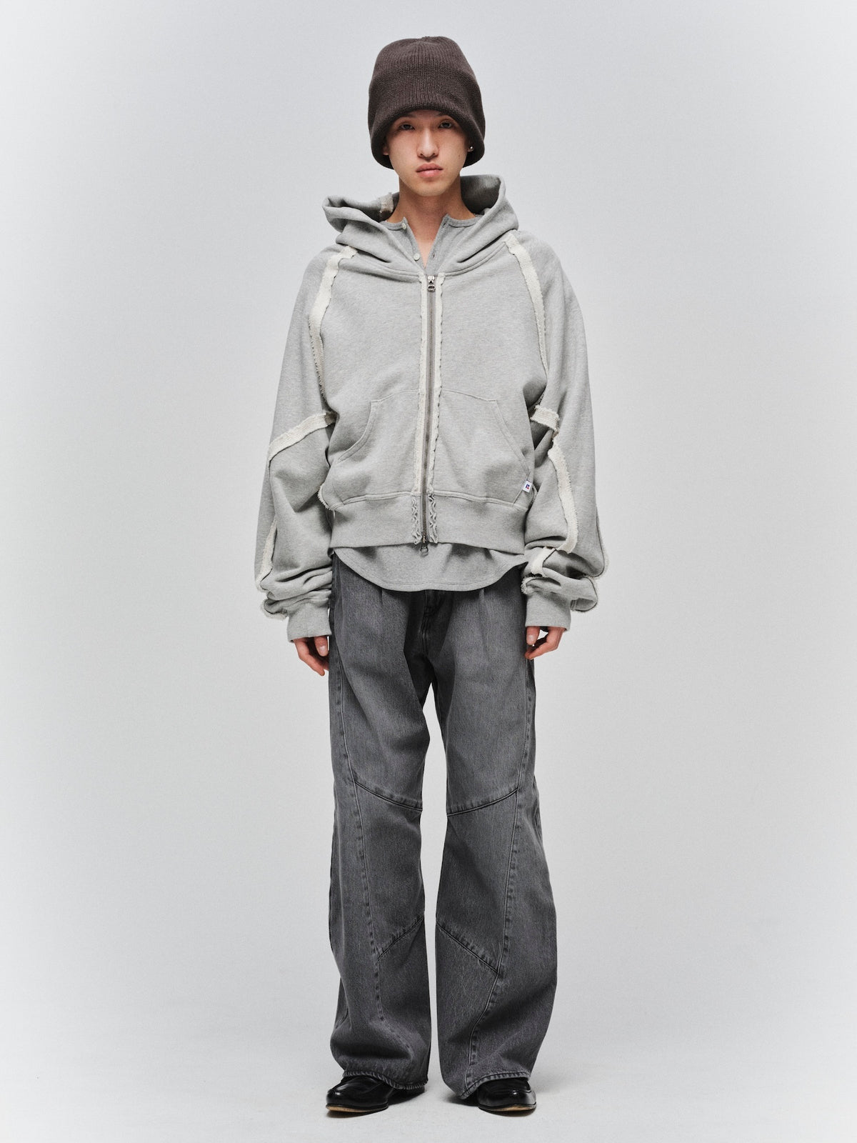 JIEDA × RUSSELL ATHLETIC ZIP HOODIE