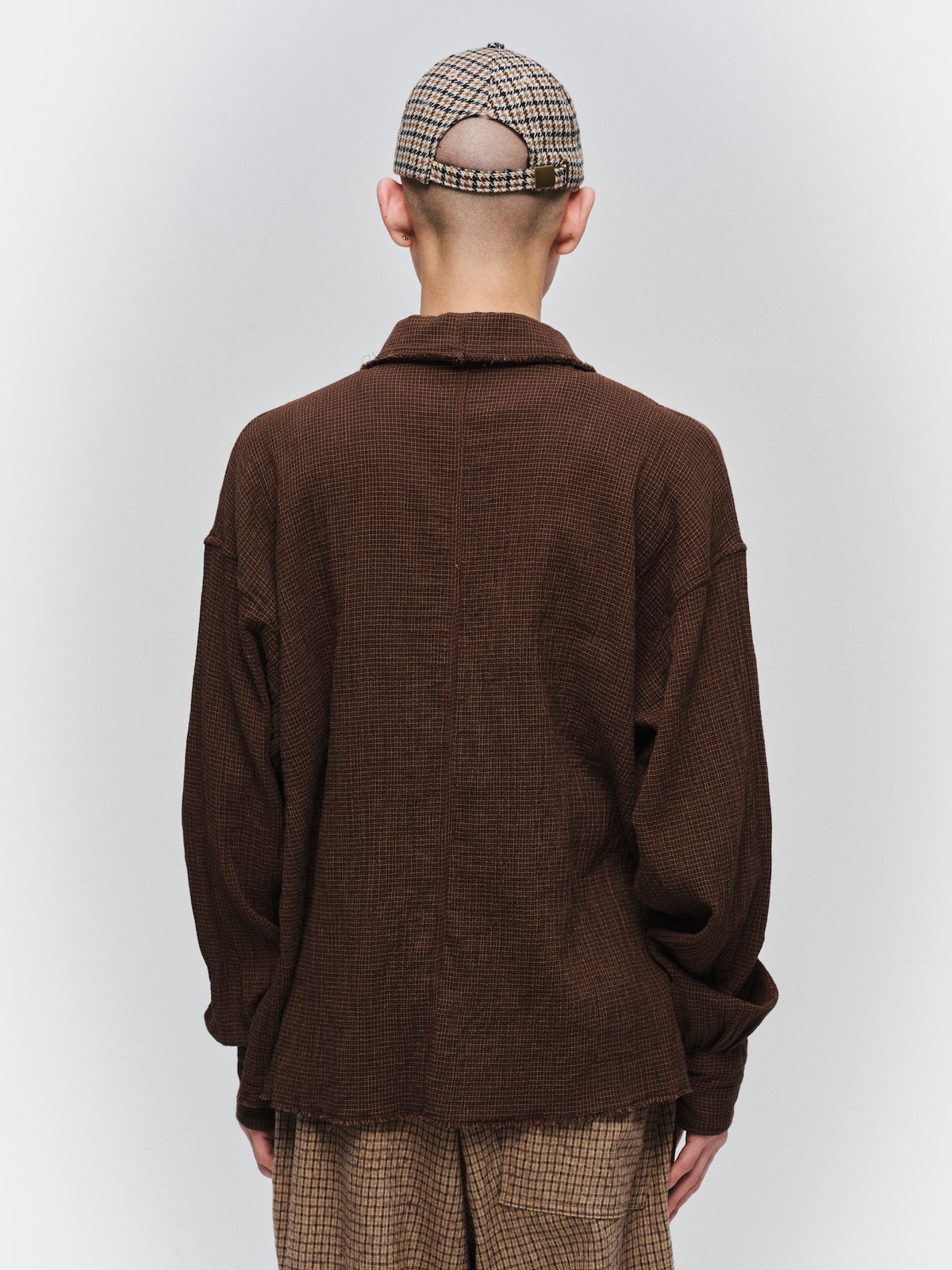 JIEDA　CUT-OFF SHORT SHIRT