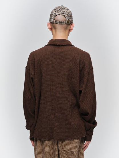 JIEDA　CUT-OFF SHORT SHIRT